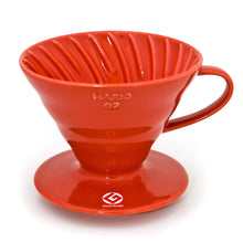 Load image into Gallery viewer, HARIO V60 Ceramic Coffee Dripper 02 (1-4 Cups, Multiple Colors)