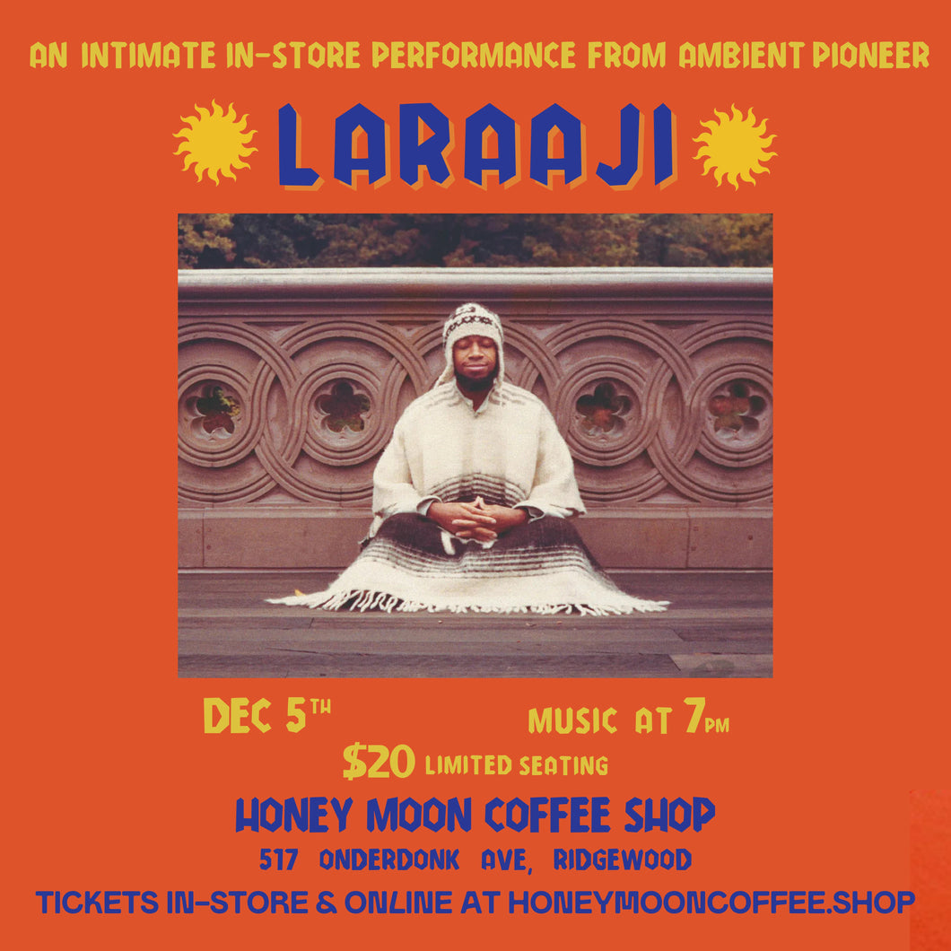 Laraaji - Honey Moon Coffee Concert Ticket