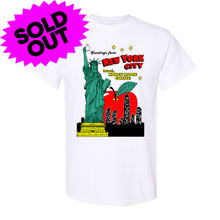 Load image into Gallery viewer, Greetings From New York Shirt (White Short Sleeve)
